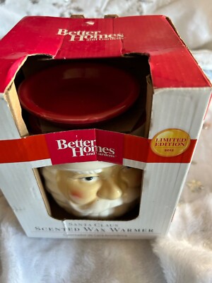 Better Homes & Gardens Santa Claus Scented  Warmer Limited Edition 2012 Ceramic-image