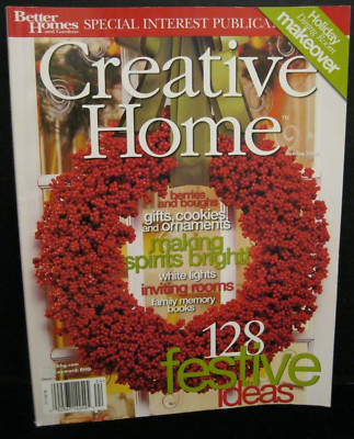 CREATIVE HOME  BETTER HOMES AND GARDENS SPECIAL INTEREST PUBLICATION 128 IDEAS!!-image