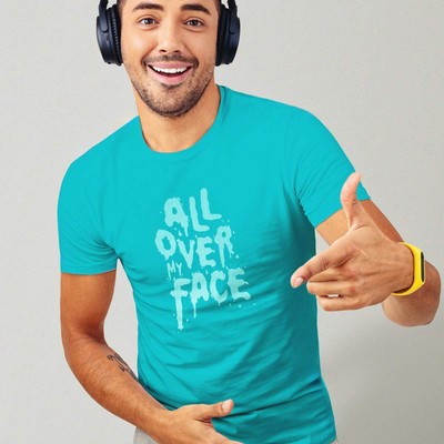 All Over My Face | Raunchy Tees for Horny Gay Guys & Spunk Lovers-image