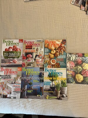 Better Homes & Gardens Magazine - 7 Issues From 2015-image