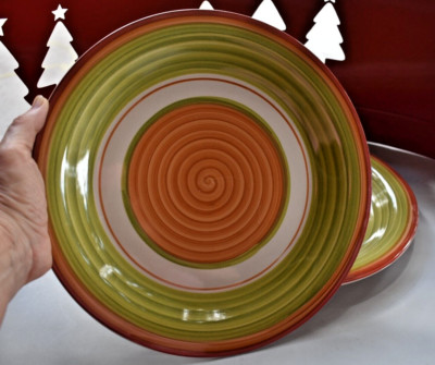 2 ~ Pier 1 VALENCIA Dinner Plate 10 5/8