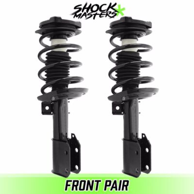 Front Pair Complete Struts Springs for 2008-2014 Mercedes C300 4Matic-image