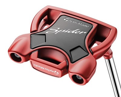 New TaylorMade Golf 2024 Spider Red Putter #3 Small Slant  34