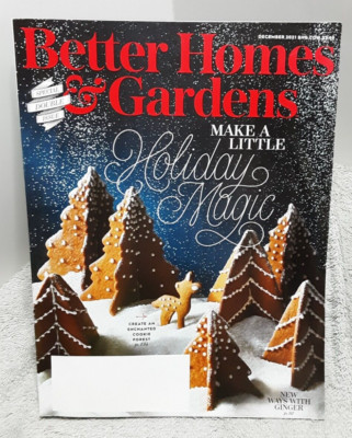 Better Homes And Gardens Magazine December 2021 Holiday Magic-image