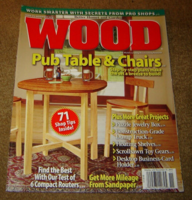 Better Homes & Gardens Wood Magazine Issue 215 November 2012-image