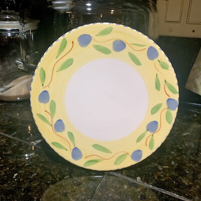 Palermo Patterned Trivet. Hot Plate. Made In Italy. Pier One. Dinner Table.-image