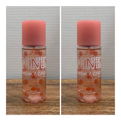 Victoria's Secret PINK Warm & Cozy Body Mist ~ 2.5 fl.oz. ( Lot of 2 )-image