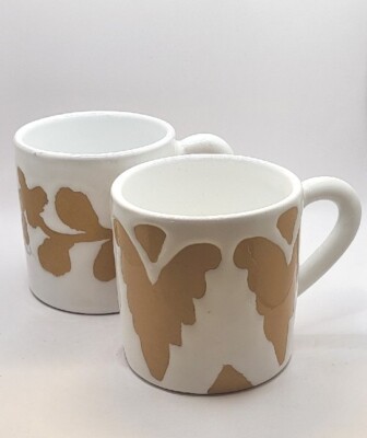 Set Of 2 Starbucks Mugs Designed By Rosanna Imports Exclusively For Starbucks...-image