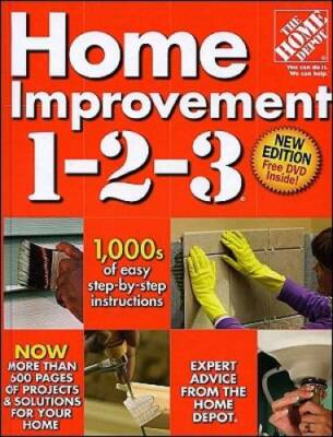 Home Improvement 1-2-3 - Hardcover By Better Homes & Gardens - GOOD-image