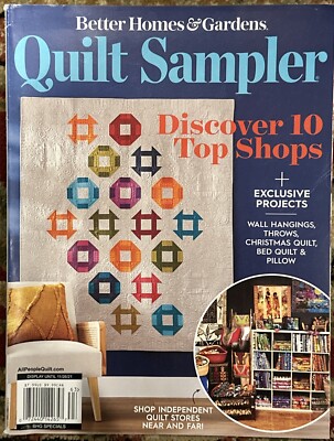 Better Homes & Gardens Quilt Sampler November 2021 Magazine Exclusive Projects-image