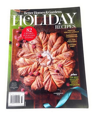 Better Homes & Gardens Magazine Holiday Recipes 82 Crowd Pleasing Dishes 2023-image