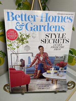 Better Homes &Gardens Magazine Lili Diallo September 2017-image
