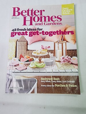 Better Homes and Gardens Magazine June 2013 48 Ideas for Great Get togethers-image
