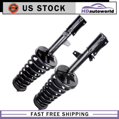 2.2L Pair Rear Complete Struts & Coil Springs for 1992 - 1995 1996 Toyota Camry-image