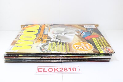 (7) WOOD MAGAZINE Better Homes and Gardens 2011 Complete Excellent -image