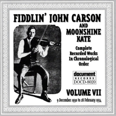 Fiddlin' John Carson - Complete 7 [New CD]-image