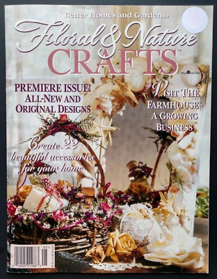 Floral & Nature Crafts Premier 1994 Issue from Better Homes & Garden-image