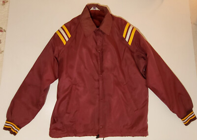 Vintage Florida State Seminoles Sherpa Lined Wind Breaker Old School Team Jacket-image