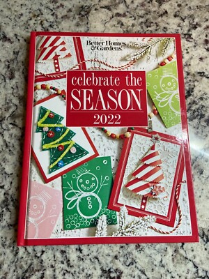 Better Homes & Gardens Celebrate The Season 2022 Hardcover Craft Book Meredith-image