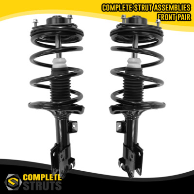 2004-2011 Mitsubishi Galant Front Pair Complete Struts & Coil Spring Assemblies-image