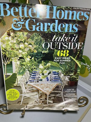 Better Homes & Gardens Magazine Take It Outside June 2017-image