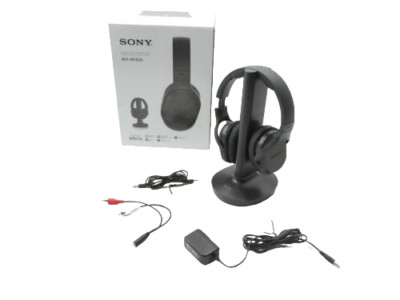 Sony WH-RF400 Wireless Home Theater Headphones - Black - USED-image