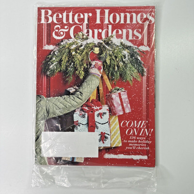 Better Homes & Gardens Magazine December 2019 Come On In Issue Food Lifestyle-image