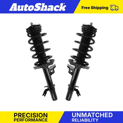 Front Complete Strut Coil Springs Pair 2 for 2014-2020 Acura MDX 3.0L 3.5L V6-image