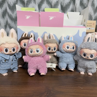 AUTHENTIC POP MART LABUBU The Monsters Exciting Macaron Pendant Plush Sealed Bag-image