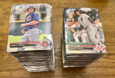 2017 Bowman Chrome Prospects Baseball Cards 1-250 (NM) - Complete Your Set-image