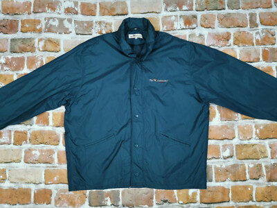 Chevignon Vintage Rain Wind Jacket Tog's Unlimited Green Hood XL Rarity-image