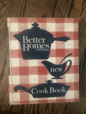 Vintage Better Homes and Gardens New Cookbook,Use Stains,Good Condition-image