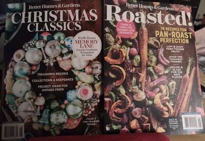 2x Issues Better Homes & Gardens Christmas Classics 2024 & Roasted 2024-image