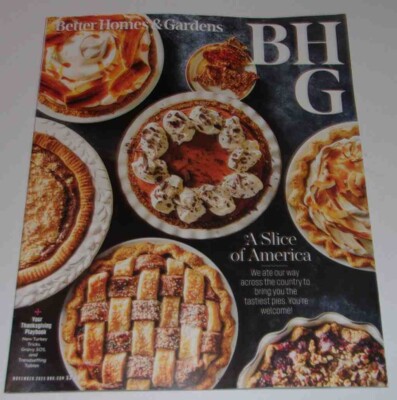 Better Homes And Gardens Magazine November 2023  A Slice of America-image