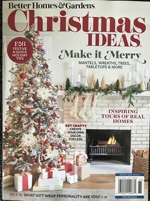 Better Homes and Gardens Magazine 126 CHRISTMAS IDEAS Make it Merry 2021 decor &-image