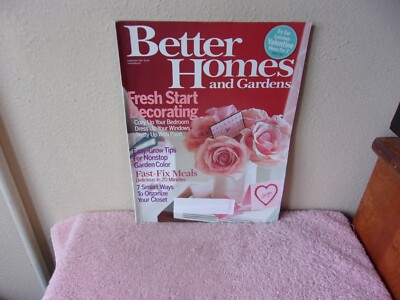 BETTER HOMES & GARDENS  MAGAZINE.