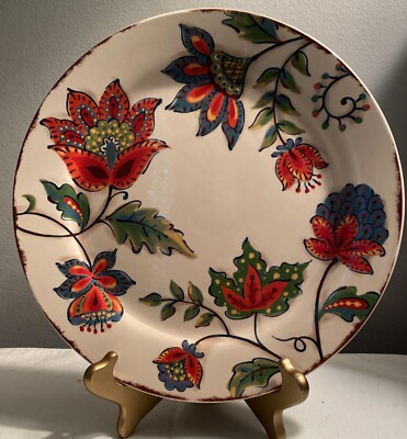 Pier 1 Imports ELIZABETH Floral Dinner Plate 10.3/4