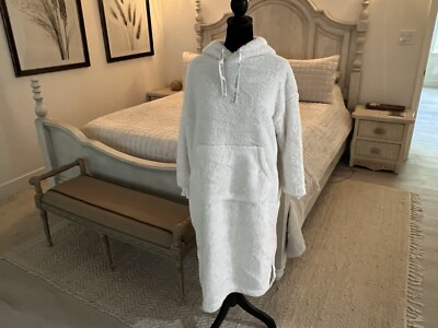 Oversized Cozy Soft Hoodie Lounge Wear Dress-image