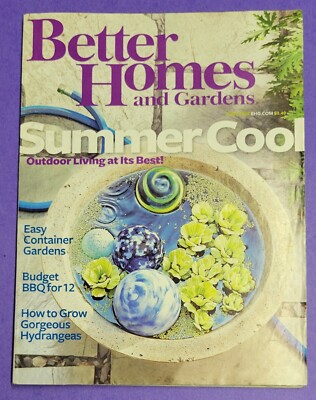 Better Homes and Gardens Magazine (June 2009) Volume 87 Issue #6-image