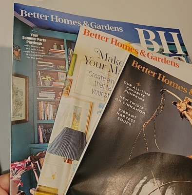 Better Homes & Gardens Magazine Lot of 3, May 2024, June 2024, Oct 2024-image