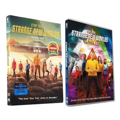 Star Trek Strange New Worlds Season 1 & 2 DVD New Sealed Free Shipping-image
