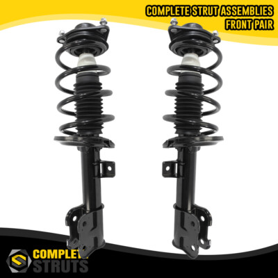 Front Pair Complete Struts & Coil Springs for 2014-2015 Kia Sorento 4CYL-image