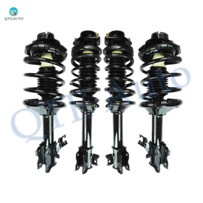 Set of 4 Front-Rear Quick Complete Strut-Coil Spring For 1993-1999 Nissan Altima-image