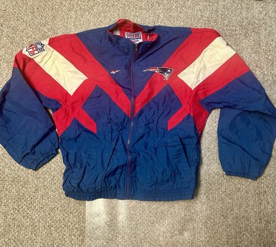 Vintage New England Patriots Reebok Pro Line Wind Breaker-XL-image