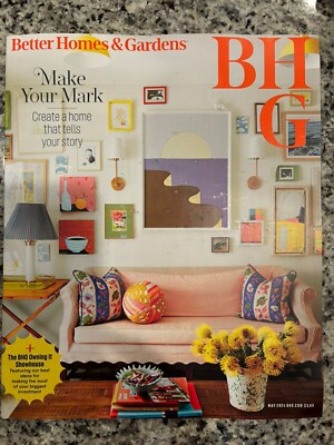Better Homes and Gardens Magazine NEW - May 2024! NEW!!!!!-image