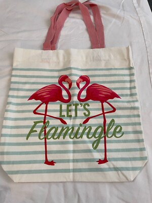 Design Imports Cotton Canvas Shopping Bags 15