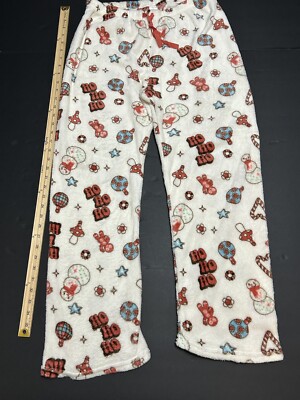 Christmas Holiday Comfy Cozy Lounge Pants Snowman Gingerbread HoHoHo Large-image