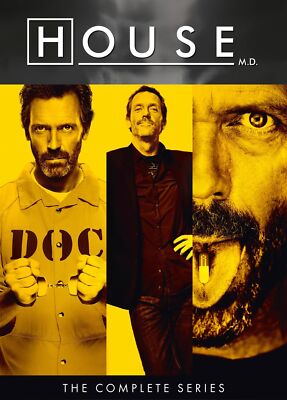 House The Complete Seasons 1-8 DVD Hugh Laurie NEW-image