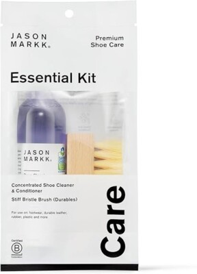 Jason Markk Essential Kit 4 oz. Premium Shoe Cleaner & Standard Brush-image