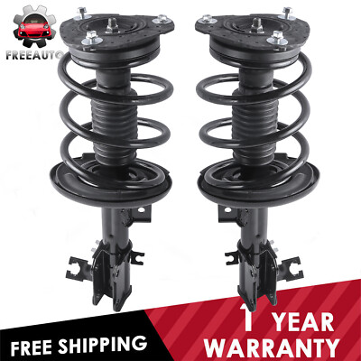 2 Front Complete Shock Strut Absorber For 09-14 Nissan Maxima V6 3.5L FWD 172604-image